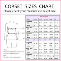 Renassiance Satin Brocade Victorian Goth Stud Chains Lace Up Corset with Panty image 5