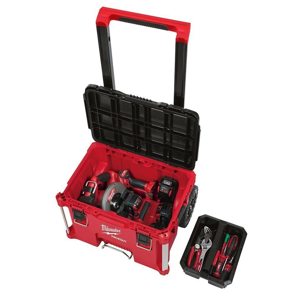 Milwaukee Packout Modular Tool Box Storage System Home Garage Organizer