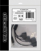 EZC-EZ80003232 2 Analog x 2 Digital Cheater Cord by EZCORDS - $32.51