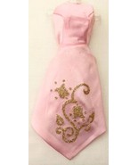 Vintage Barbie Pink Formal #1681 Variation Pink Satin Overdress  303-38 - $85.00