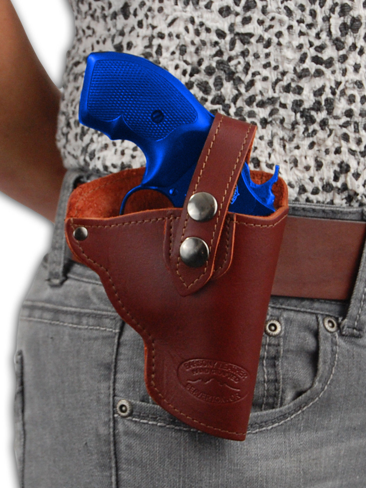 new-barsony-burgundy-leather-gun-owb-holster-charter-arms-22-38-357