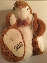 Easter Bunny rabbit floppy ears Dan Dee Collectors Choice 15 in brown pl... - $17.00