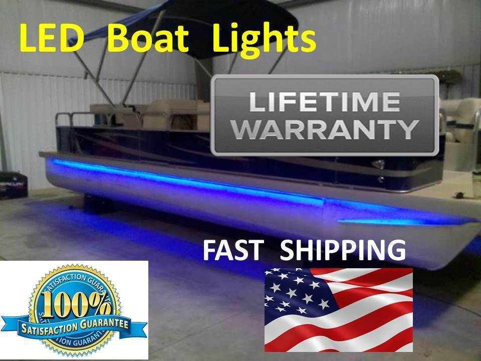 12v DC Pontoon Boat LED Light kit UNIVERSAL lighting part fits ANY