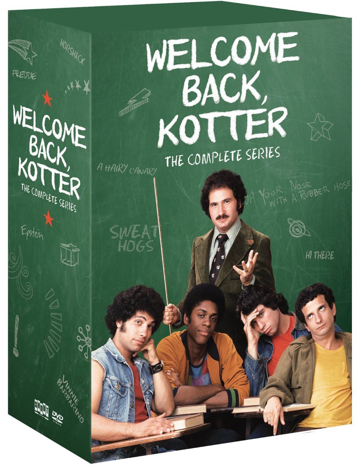 Primary image for Welcome Back Kotter - The Complete Series DVD Season 1 2 3 & 4 New Box Set 1-4