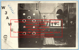1930&#39;s Undated Vintage Photo Postcard QSL Card old Ham Radio Equipment - $49.99