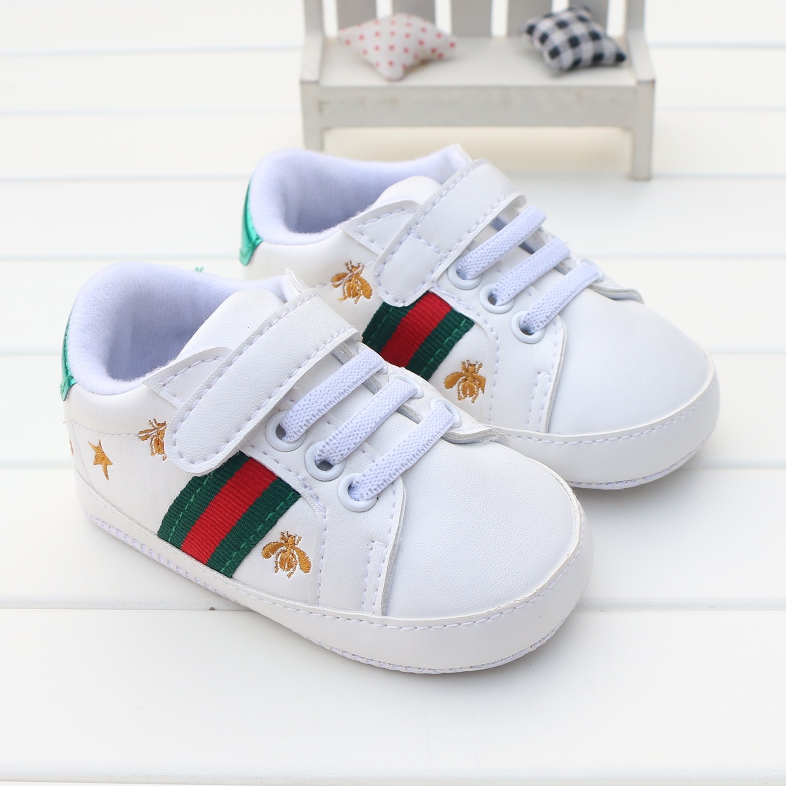 buying baby's first walking shoes