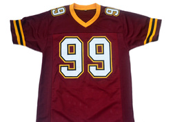 Lattimer #99 The Program Movie Football Jersey Sewn Maroon Any Size image 2