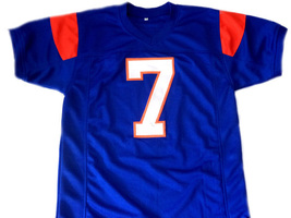Alex Moran #7 Blue Mountain State Men Football Jersey Blue Any Size image 4