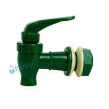Replacement Water Faucet Spigot Dispenser 3/4" Valve Bottle Jug Crock GREEN New - $5.44