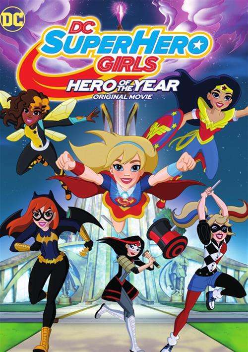 Dc super hero girls hero of the year cover art