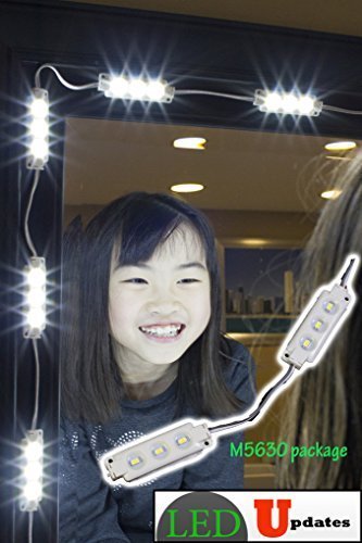 MAKE UP MIRROR LED LIGHT FOR VANITY MIRROR with wireless dimmer & UL power