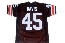 Ernie Davis #45 The Express Movie New Men Football Jersey Brown Any Size image 4