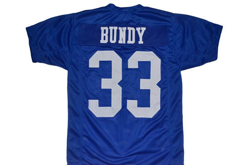 Married with Children Al Bundy #33 Polk High Maillot de football américain cousu pour homme