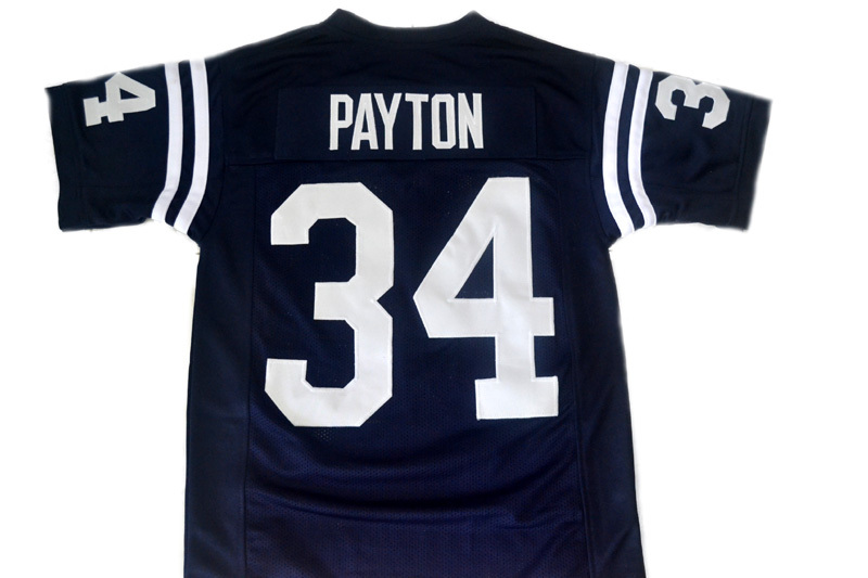 walter payton long sleeve jersey