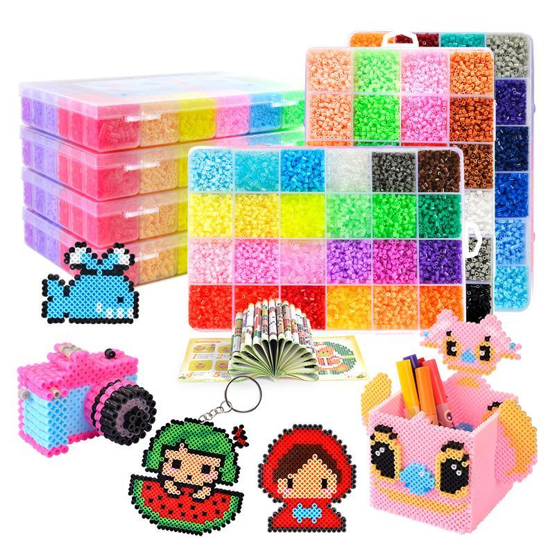 Perler beads kit 5mm/2.6mm kit hama DIY beads 3D Puzzles complete set