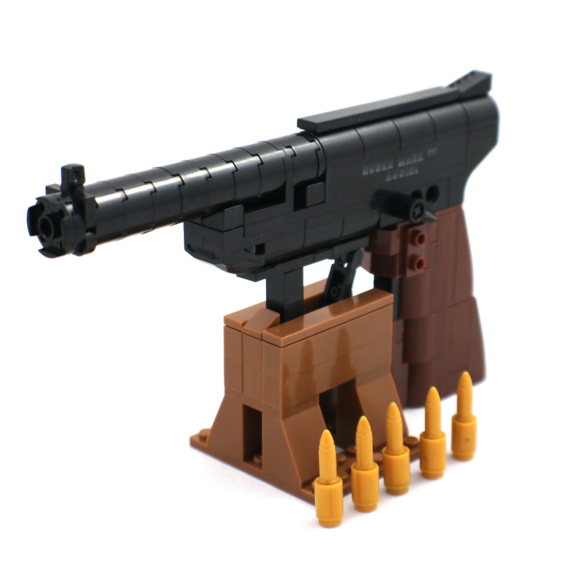 Ruger Mark III Pistol Building Block Handgun - Compatible With Lego ...