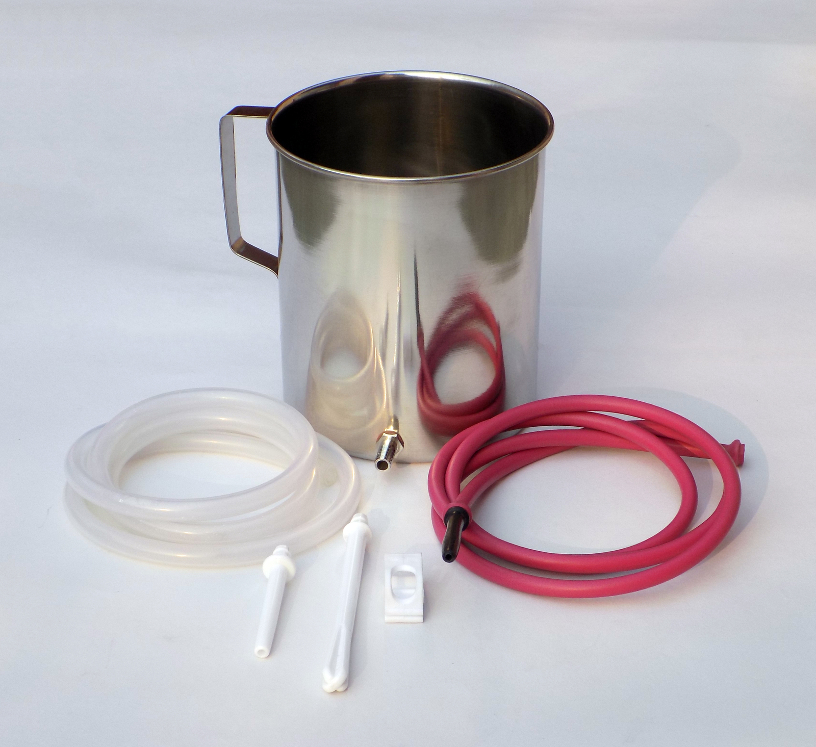 Medical Grade Stainless Steel Enema Kit Size 2.5 Liter
