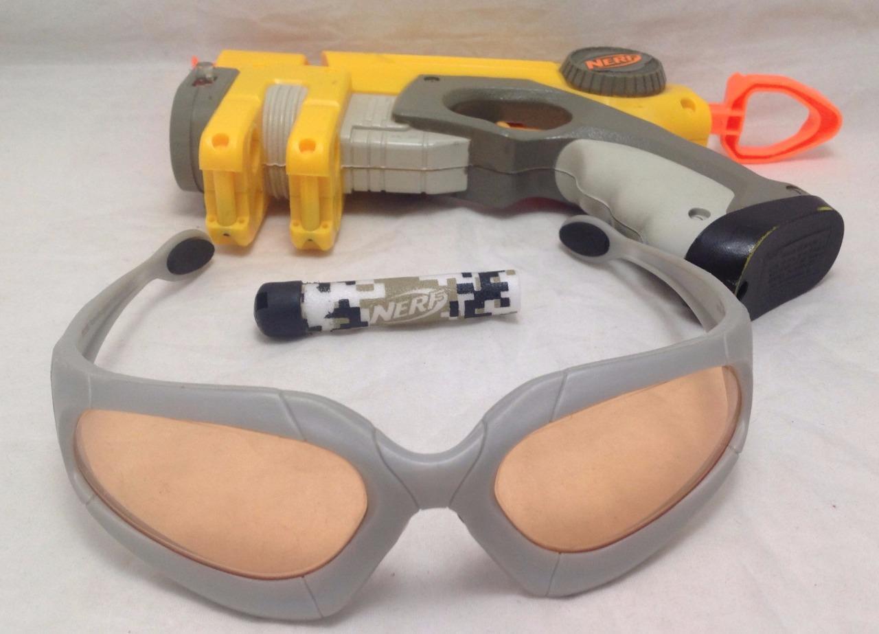Nerf Gun, Single Shot with Glasses Dart Guns & Soft Darts