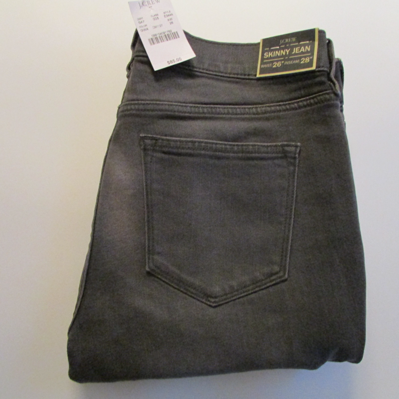 J.CREW Womens SKINNY JeansGrey washW26NWT Jeans