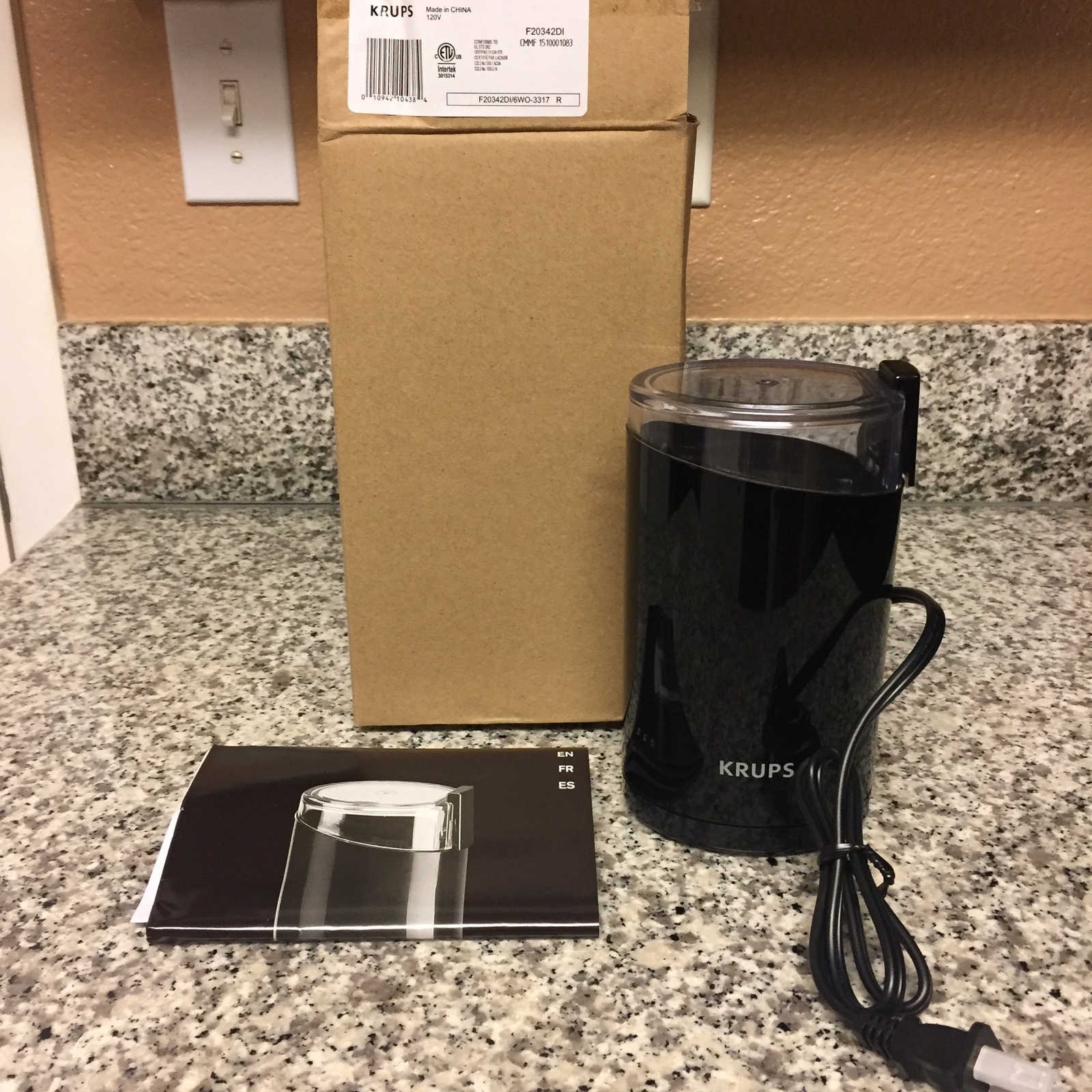 KRUPS Fast Touch Coffee Grinder Coffee Grinders