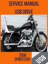 2006 Harley Davidson Sportster XLH Service Repair & Electrical Manual - $17.99+