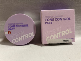 I&#39;m Meme Purple Cotton Tone Control Pact Skin Smoothing Correcting 0.33 ... - $24.99