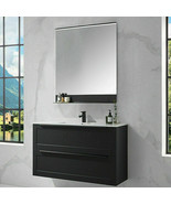 24&quot;x32&quot; Shelf LED Vanity Mirror With Light Wall Makeup Bathroom Mirror b... - £141.05 GBP