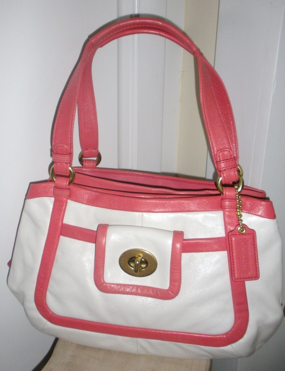 coach purse coral