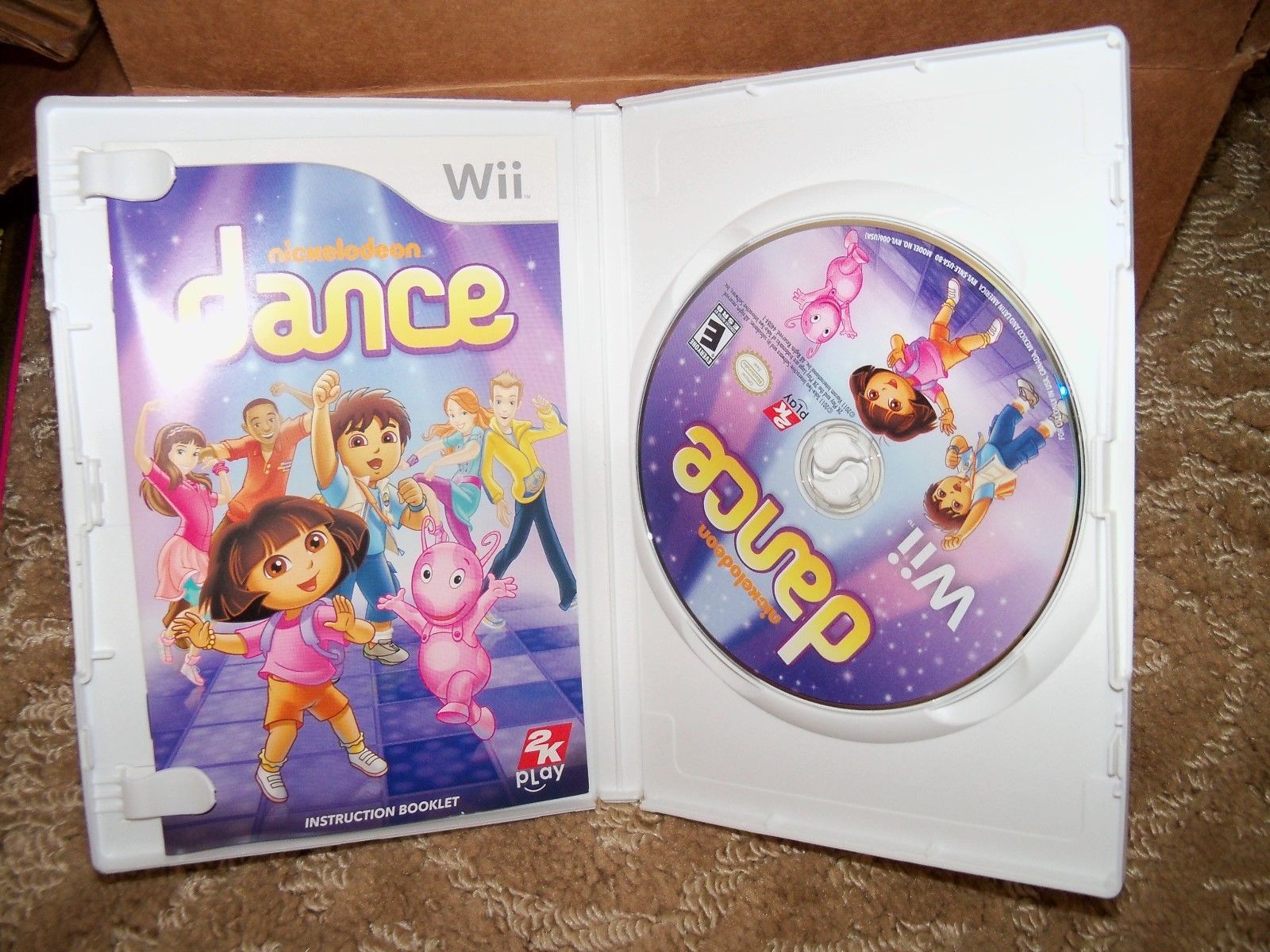 Nickelodeon Dance (Nintendo Wii, 2011) EUC Video Games