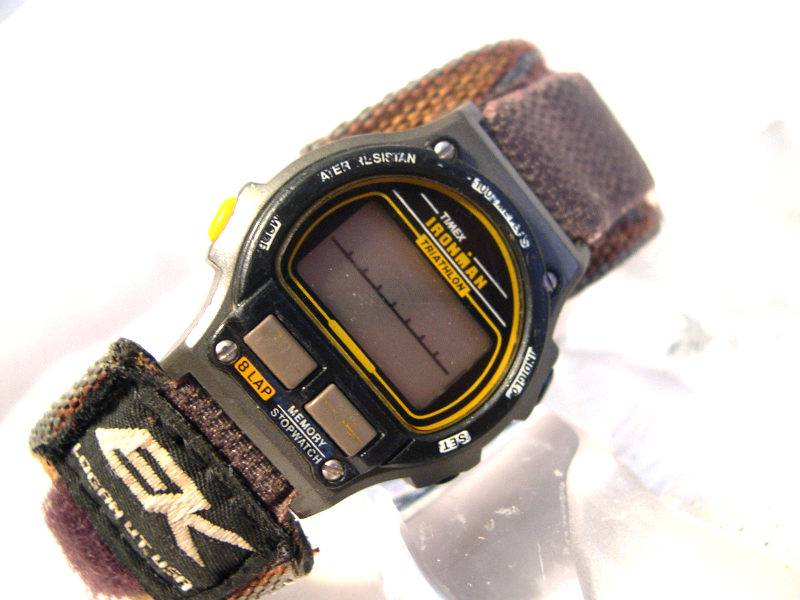 timex ironman velcro strap