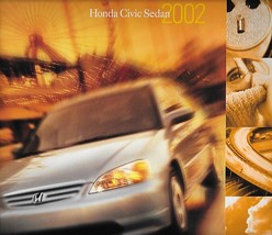 2002 Honda Civic Sedan Sales Brochure Catalog Us 02 Dx Lx Ex - $6.00