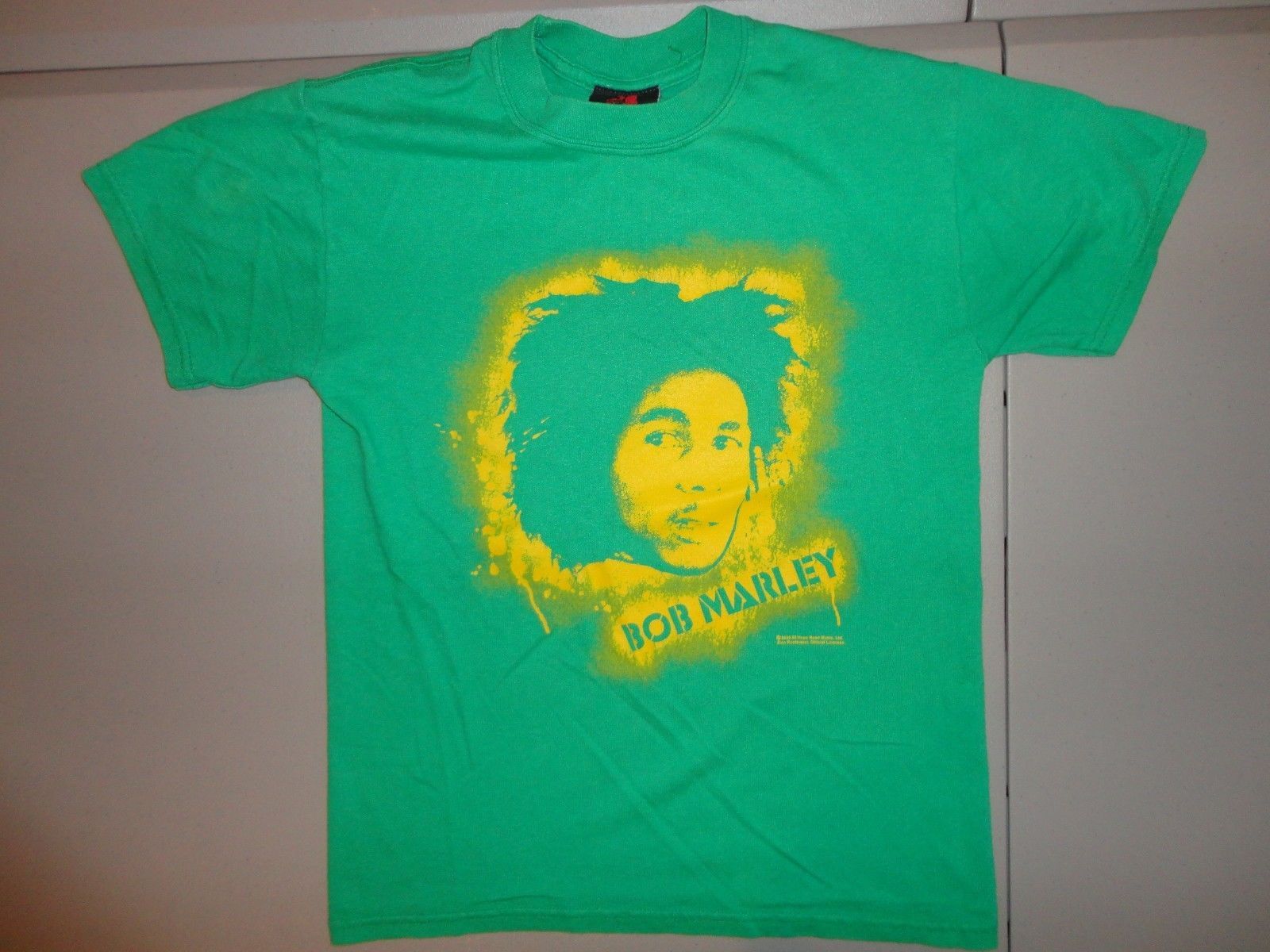 Bob Marley Zion Rootswear Green Graphic 