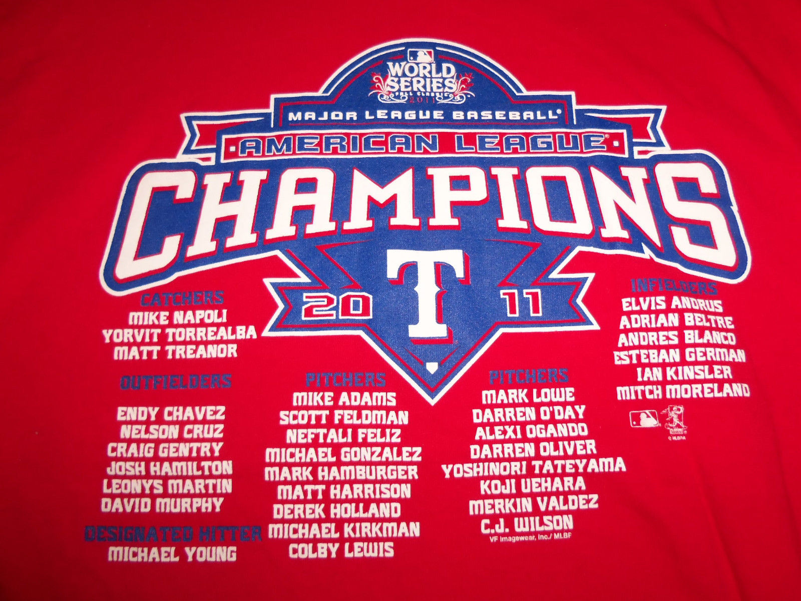 texas rangers championship shirt