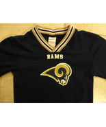 ST. Louis Rams NFLKIDS SIZE 6 JERSEY BLUE NICE FREE US SHIPPING - $14.69