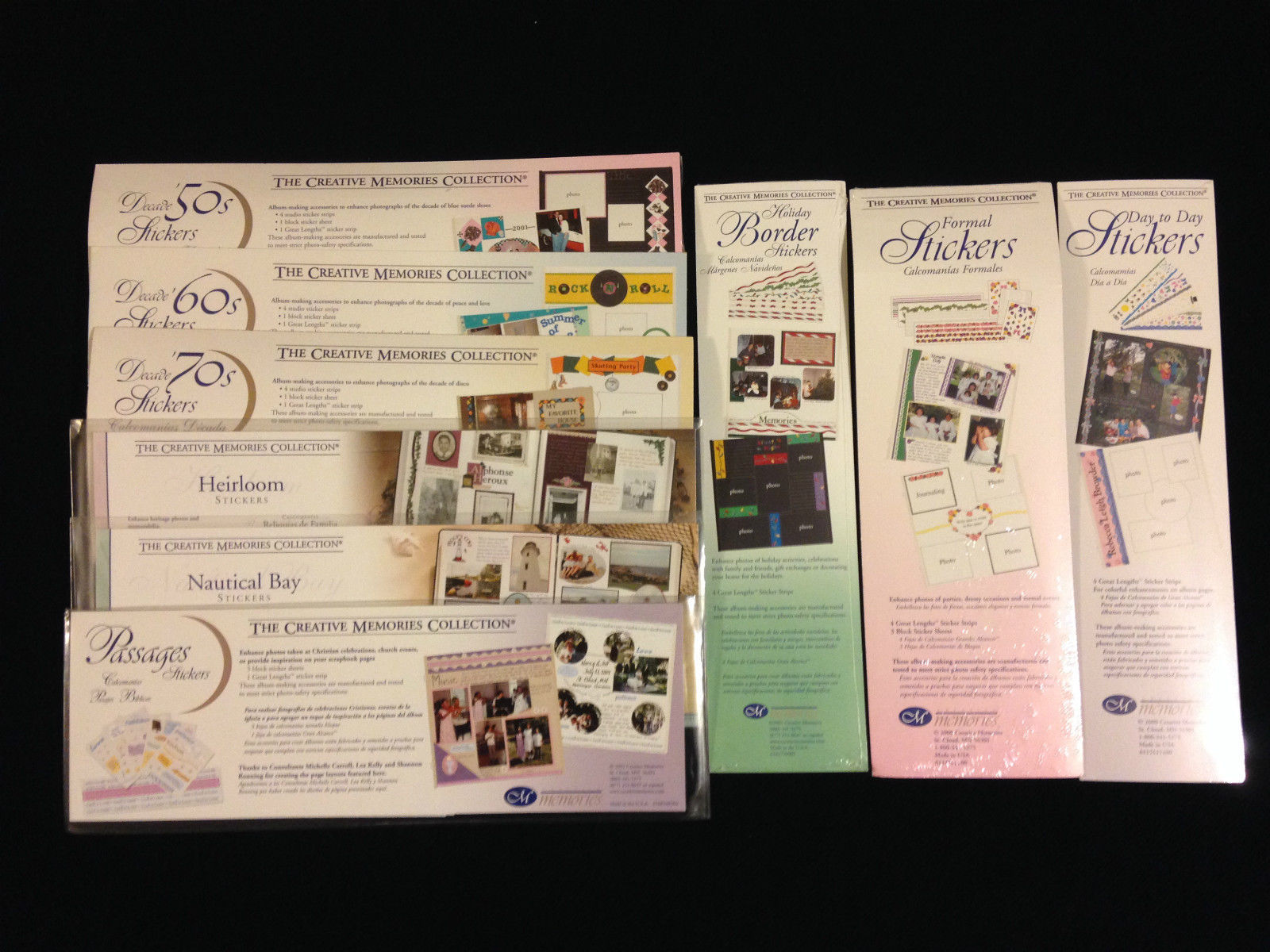 Creative Memories Great Lengths Sticker Packs NEW Variety to Choose From