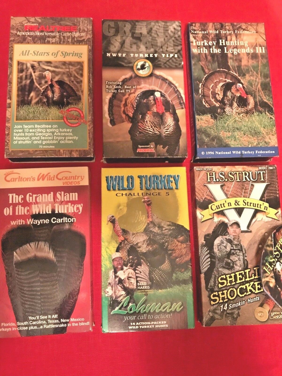 Turkey Bird Hunting Calling Jake's VHS Video Outdoors ( USE DROP DOWN