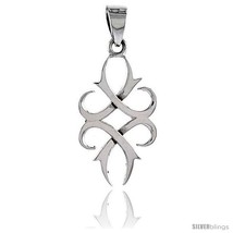 Sterling Silver Celtic Knot Pendant, 1/4 in -Style  - $48.71