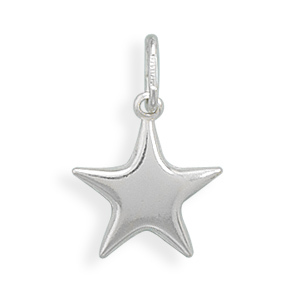Sterling Silver Star Charm - Fine Charms & Charm Bracelets