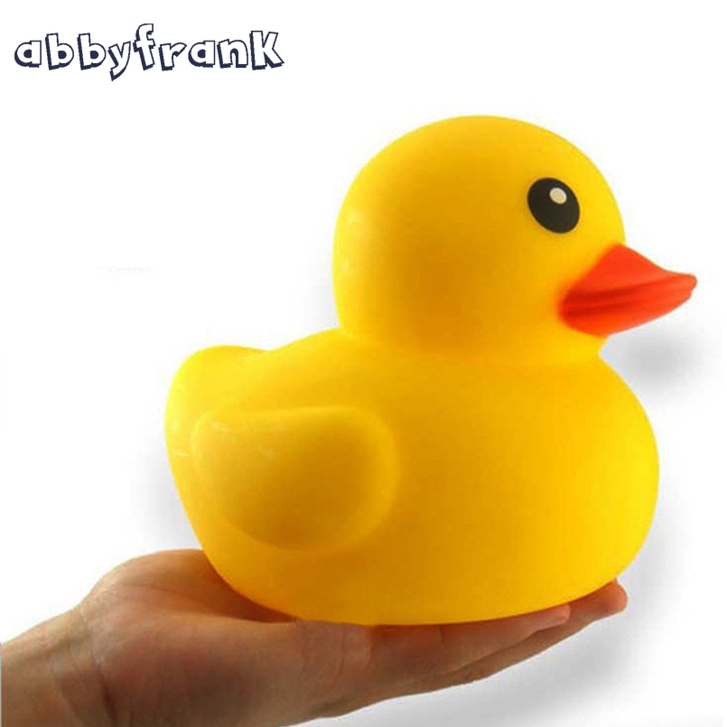 Abbyfrank Rubber Ducks Baby Bath Toys Big Yellow Duck Floating Swimming