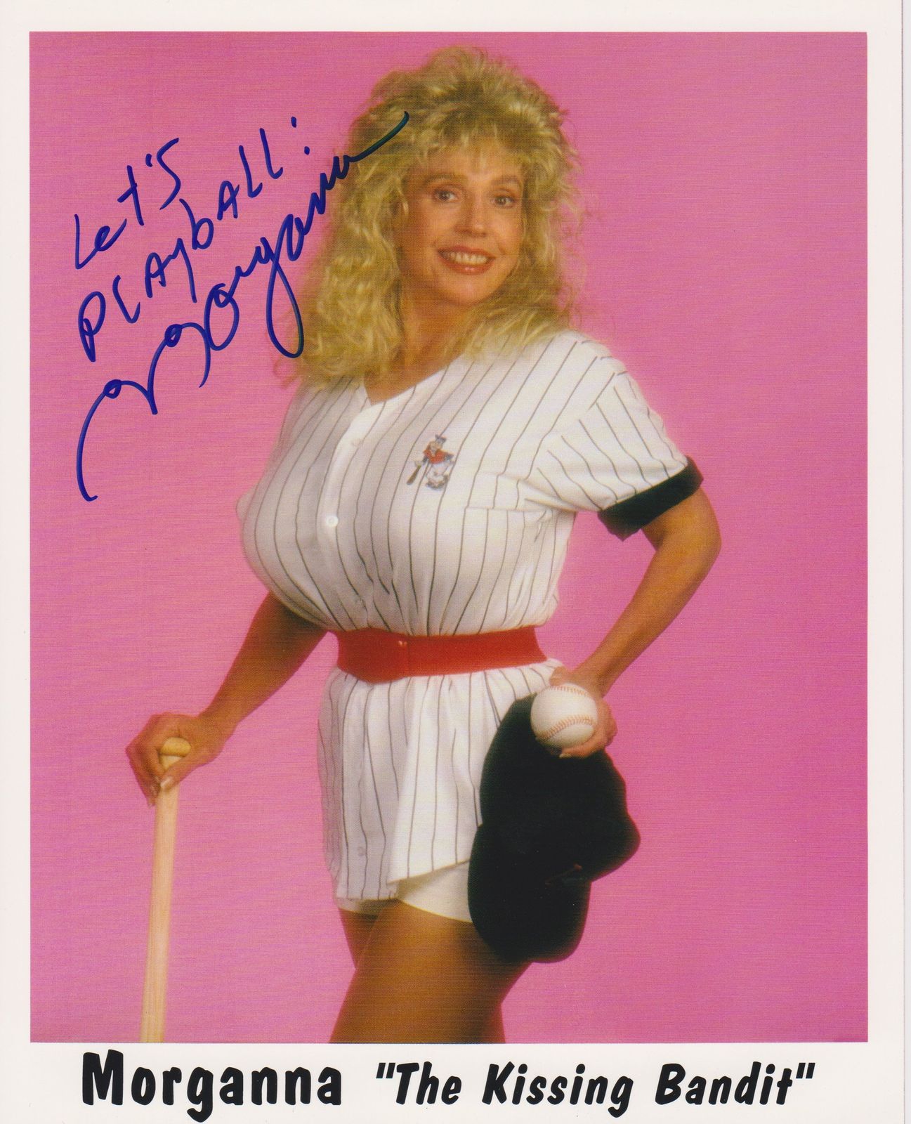 Item image 1. Primary image for Morganna Signed Autographed "The Kissi...