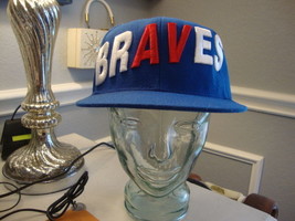 MLB Atlanta Braves cooperstown collection throwback fitted cap hat 7 1/2 - $22.71
