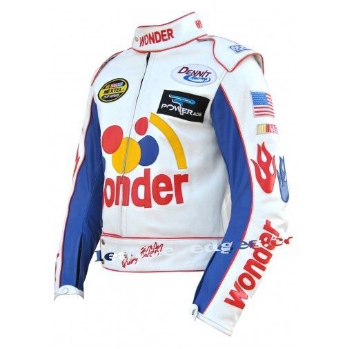 TALLADEGA NIGHTS RICKY BOBBY WONDER RACING LEATHER JACKET - Outerwear