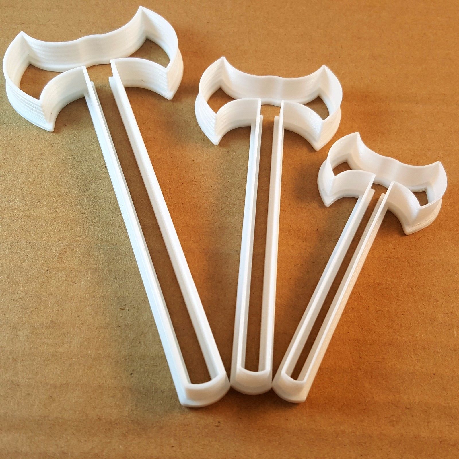 Axe Battle Medieval Shape Cookie Cutter Dough Biscuit Pastry Fondant ...