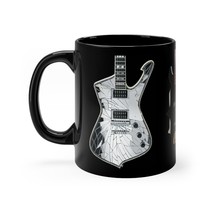 KISS All 3  Guitars used by Paul Gene and Tommy version 5 mug 11oz - $25.00