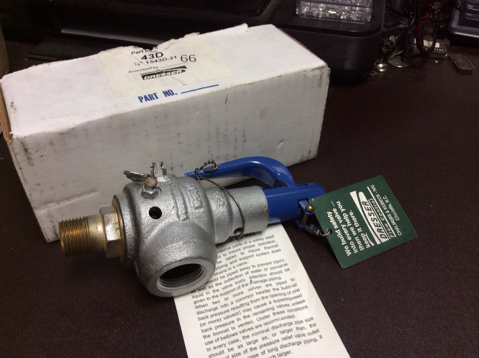 Dresser 43d Consolidated Safety Valve And 50 Similar Items