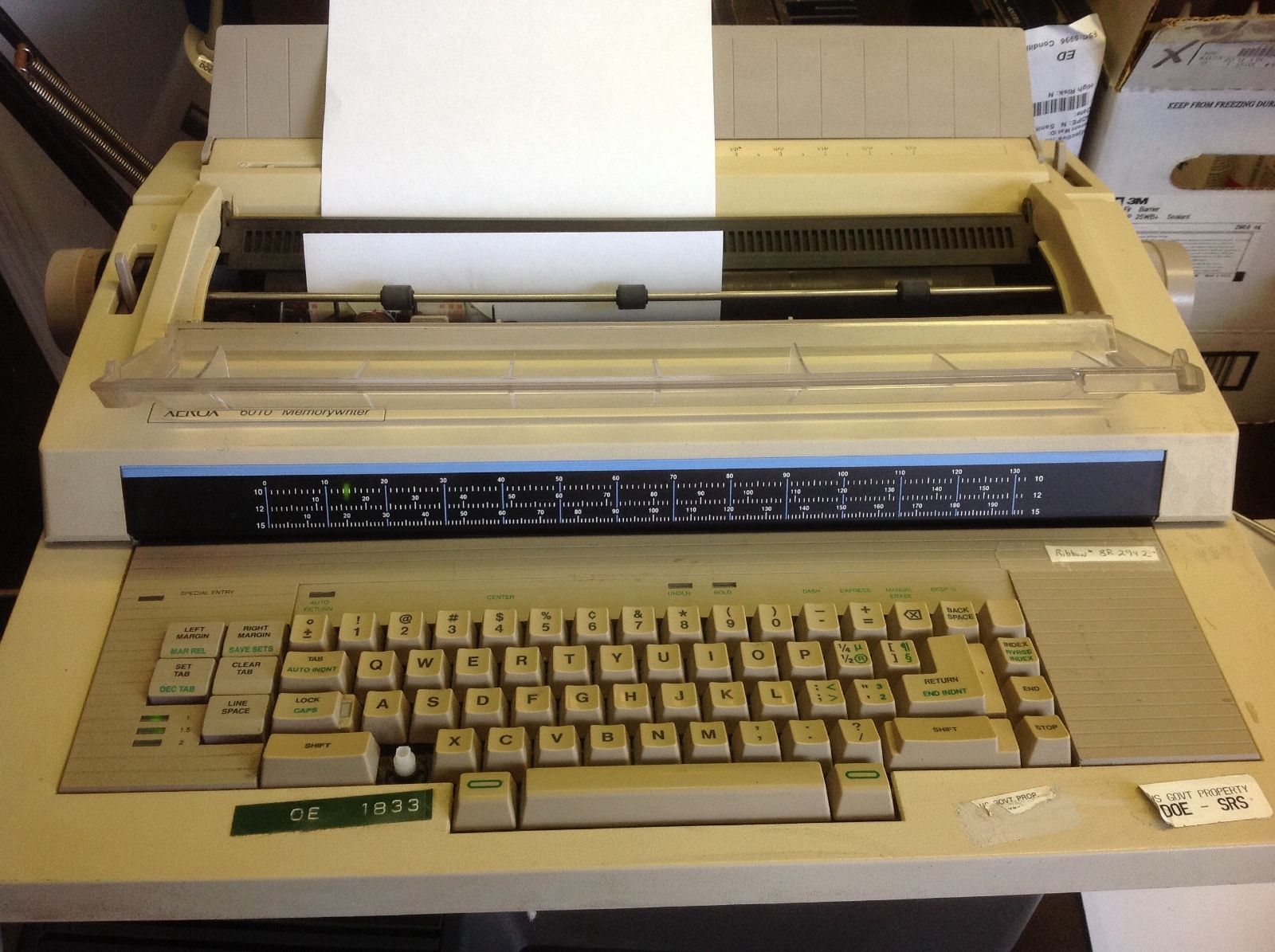 Xerox Memory Writer 6010 Electric Typewriter and 50 similar items