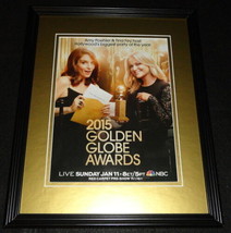 2015 Golden Globe Awards 11x14 Framed ORIGINAL Advertisement Tina Fey A Poehler