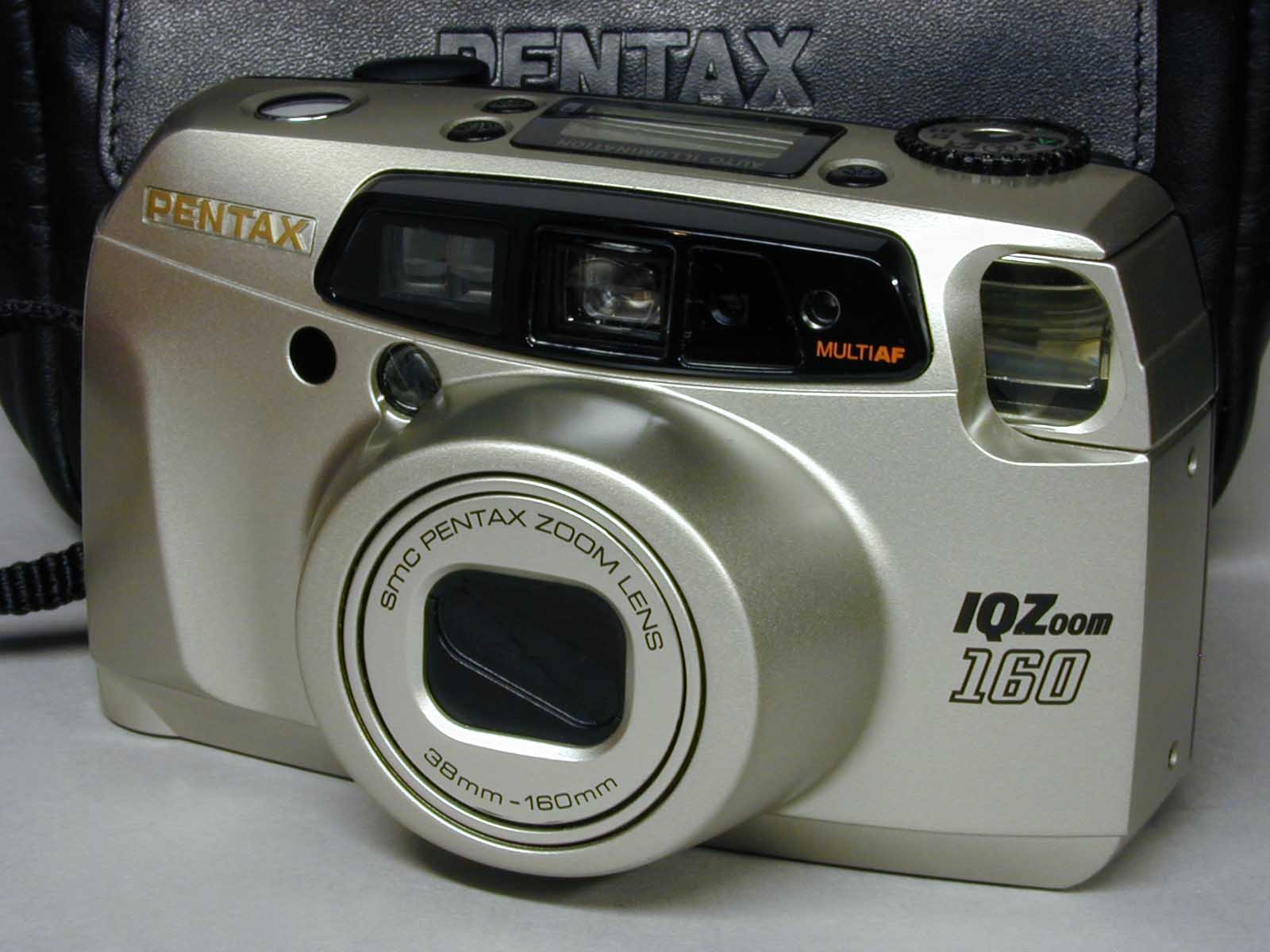 Pentax IQZoom 160 35mm Camera with a 4.2X 38160mm Zoom Lens Versatile