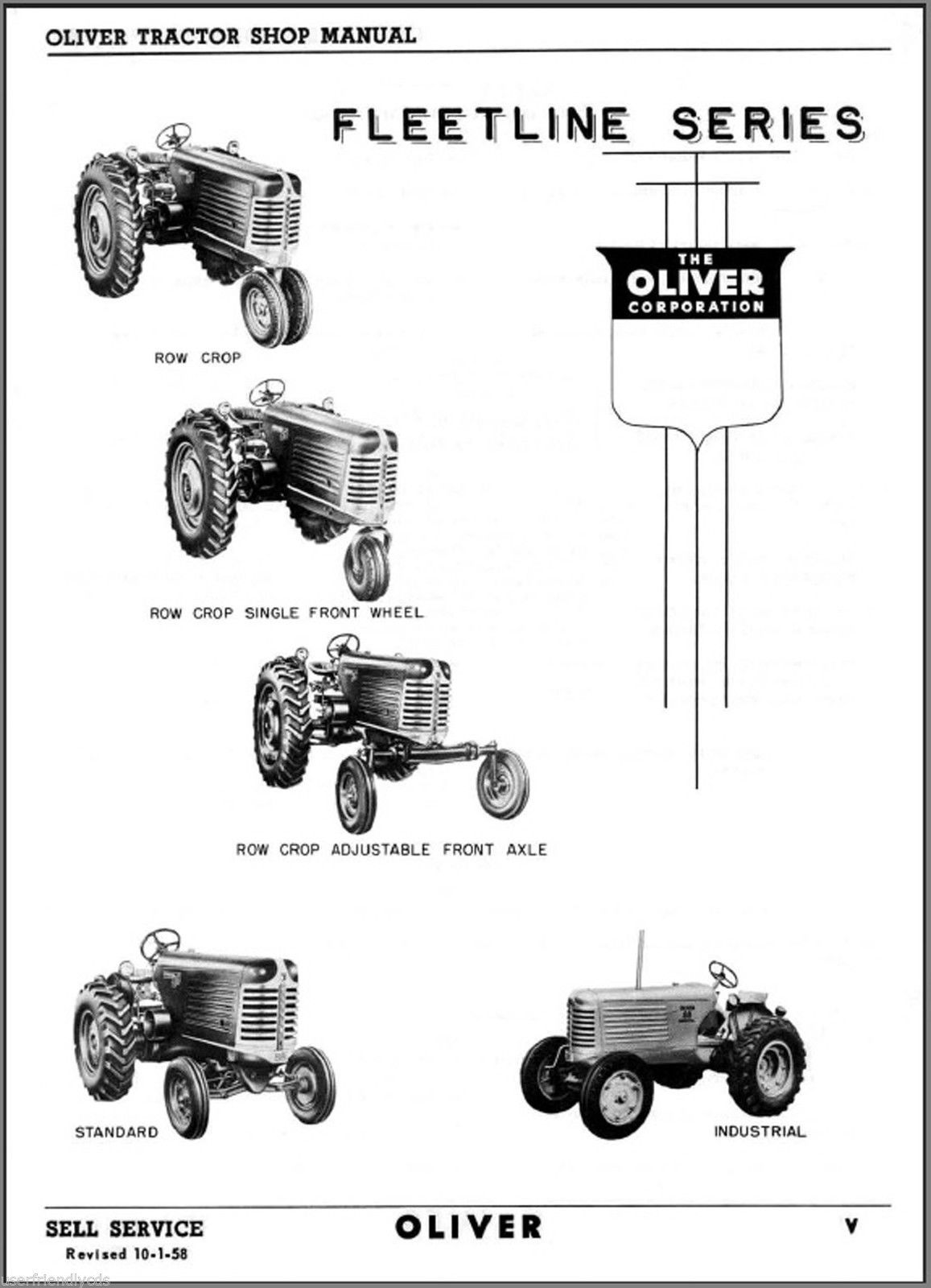 ... Oliver FLEETLINE 66 77 88 SUPER 55 66 77 88 SHOP SERVICE MANUAL - SEARCHABLE DVD ...