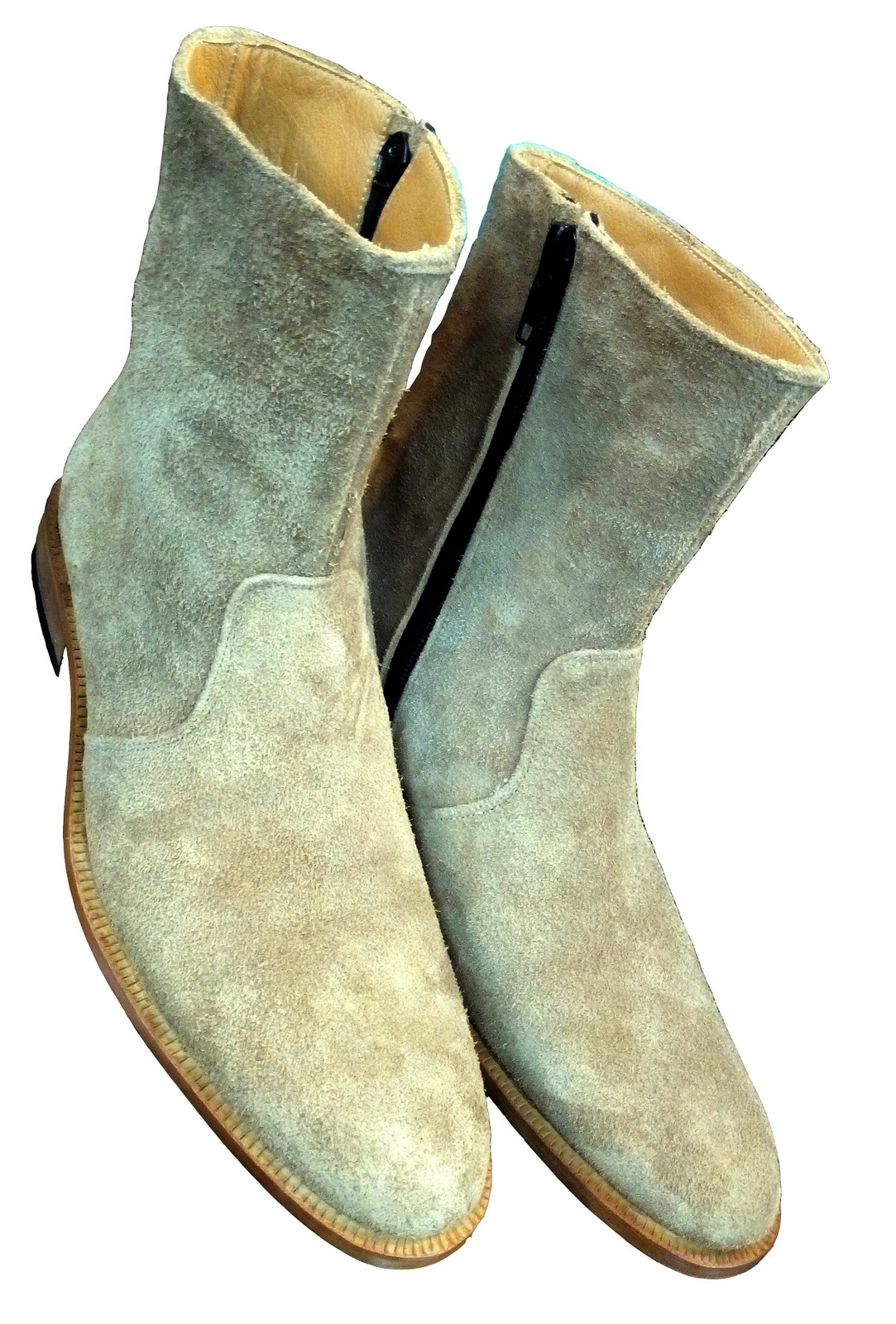 mens beige suede boots